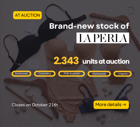 Stock LA PERLA &mdash; Lingerie, homewear, swimwear and cosmetics - Commercial Court No. 10 of Barcelona